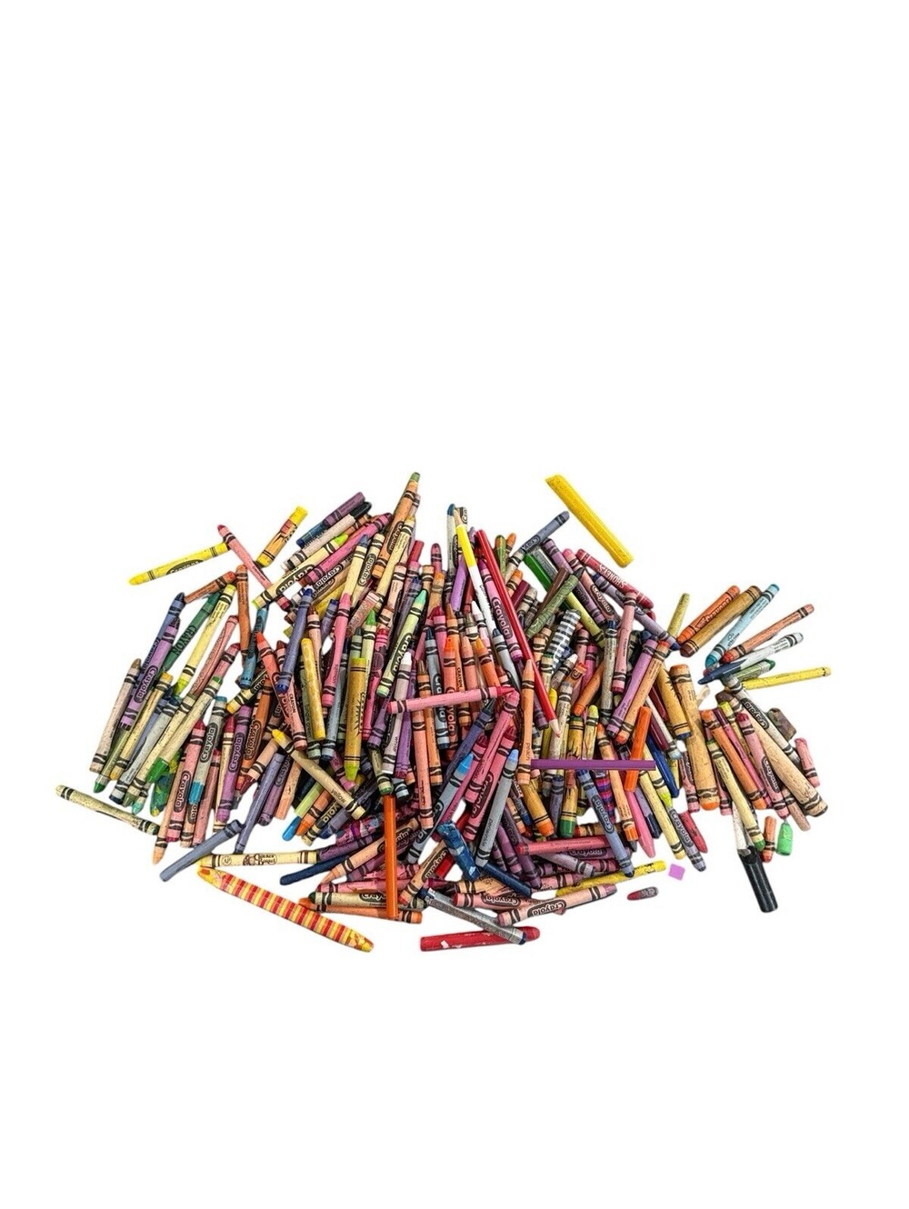 Crayons Crayons And More Crayons - Bulk Bag Of Vintage Misc Crayons
